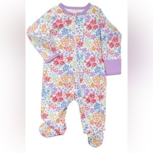 Floral Kids One Piece Pajama